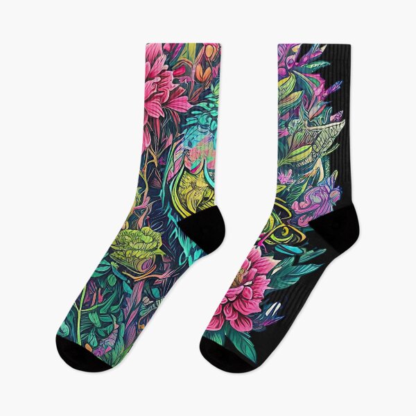 Item preview, Parrot Bird in The Middle of Flora designed and sold by DHNY.