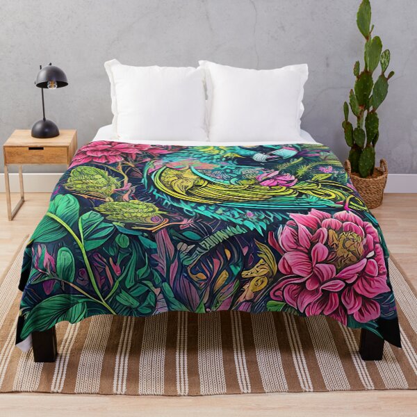 Item preview, Parrot Bird in The Middle of Flora designed and sold by DHNY.