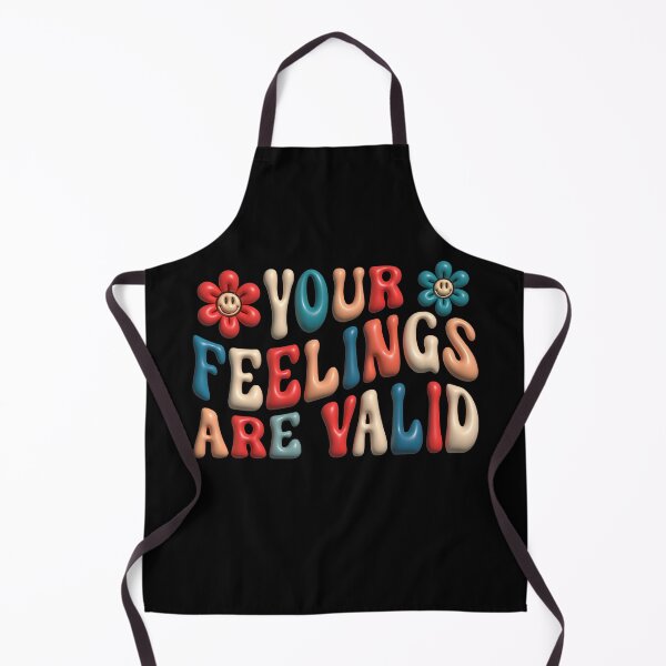 Item preview, Your Feelings Are Valid Cute Retro Mental Health Awareness Sticker designed and sold by KGN CREATIVITY.