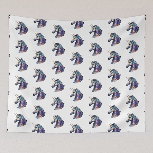 Item preview, Cosmic watercolor unic #1 unicorn designed and sold by LaElee.