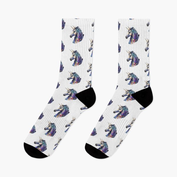 Item preview, Cosmic watercolor unic #1 unicorn designed and sold by LaElee.