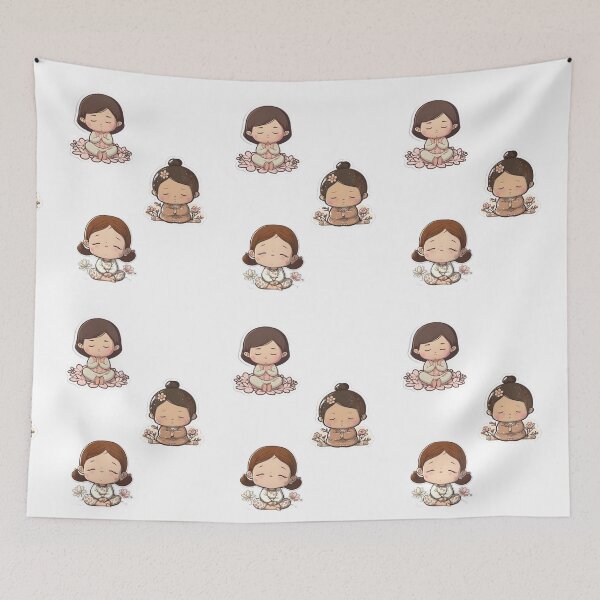 Item preview, Find your center, find your peace, Yoga Sticker, Namaste designed and sold by VisualVibesVV.