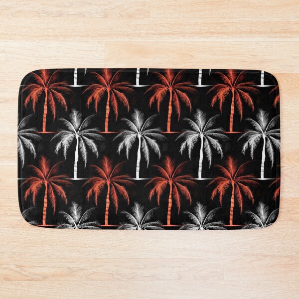Item preview, Red and White Palm trees designed and sold by atangerprints.