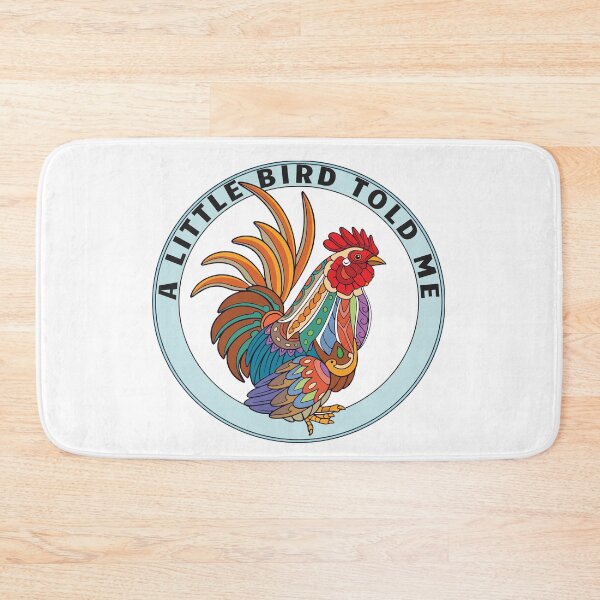 Item preview, A Little Bird Told Me Funny Chicken Design designed and sold by designsmostfowl.