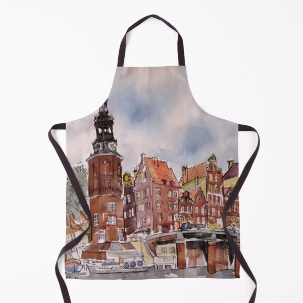 Item preview, Amsterdam – Watercolor by Dennis Redmond designed and sold by DEL-Productions.