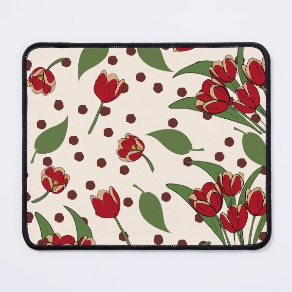 Item preview, Tulips and Polka Dots designed and sold by ezleeamuzed.