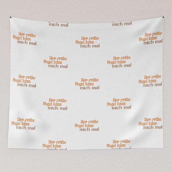 Item preview, "Der frühe Vogel kann mich mal" Funny Design designed and sold by RM-Journey.