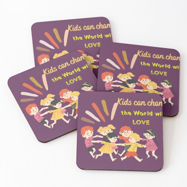 Item preview, Kids can change the world with love. designed and sold by Gulzar Hussain.