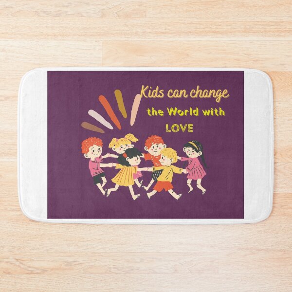 Item preview, Kids can change the world with love. designed and sold by Gulzar Hussain.