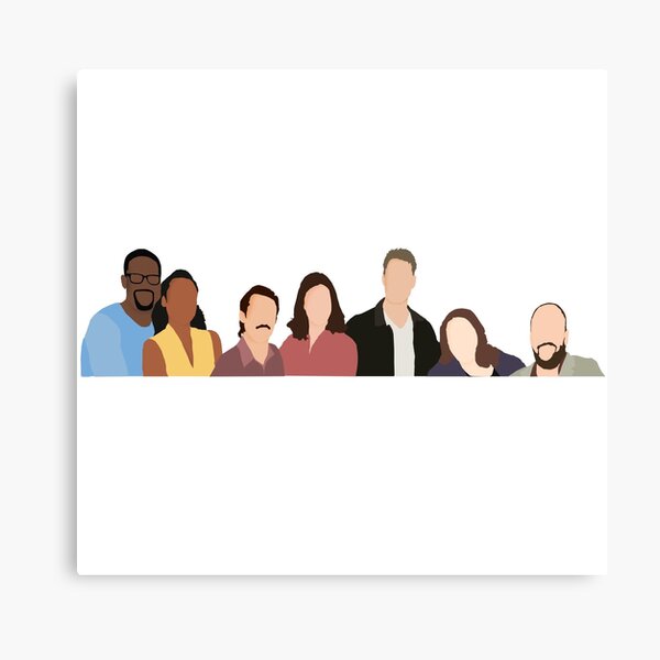 This is Us Cast Canvas Print