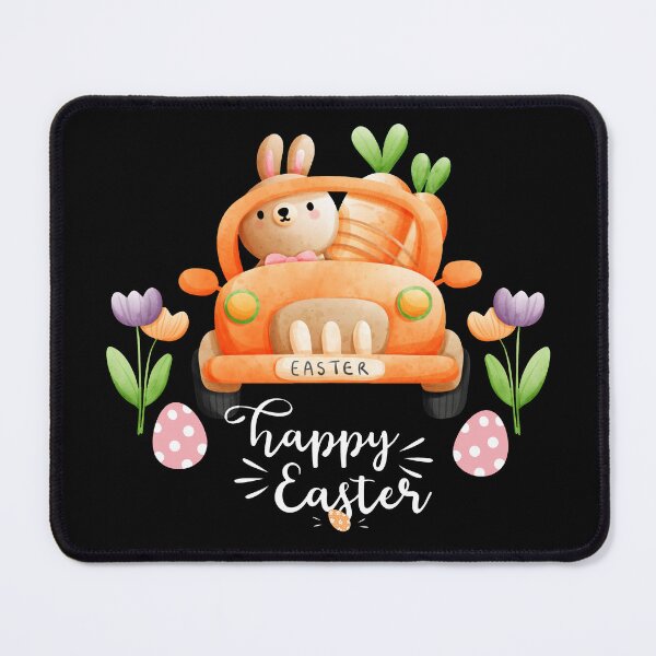 Item preview, Cute bunny driving car celebrating easter day. designed and sold by Malogue.