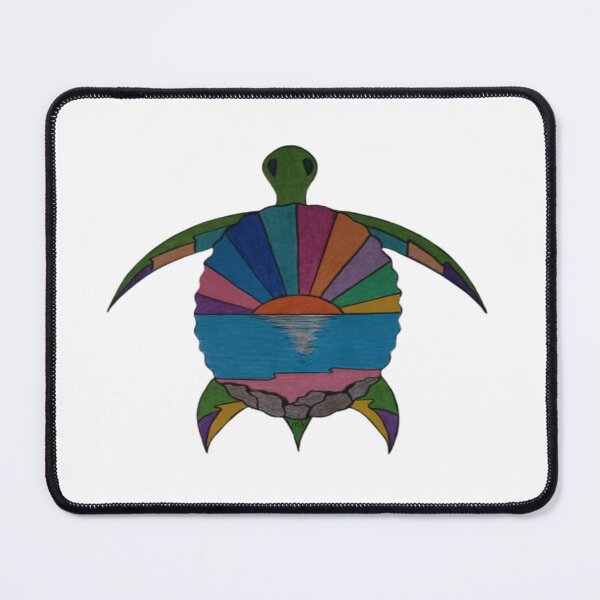 Item preview, Original Artwork By Calibrit Sea Turtle Sunset designed and sold by calibrit.