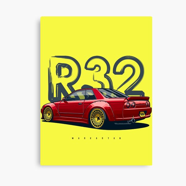 R36 Nissan Gtr Canvas Prints for Sale