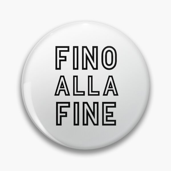 Item preview, Fino Alla Fine Black designed and sold by VRedBaller.
