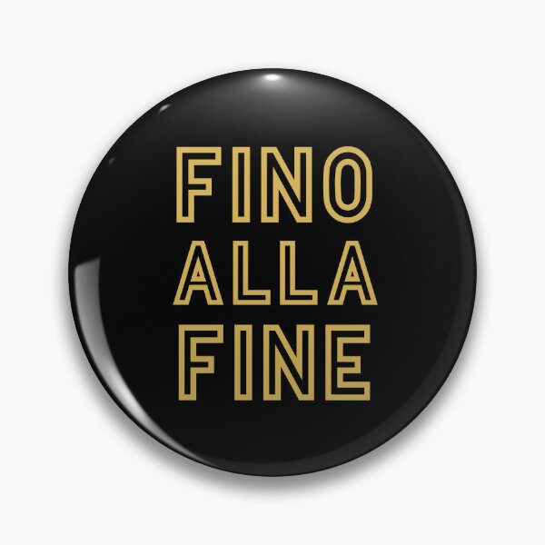 Item preview, Fino Alla Fine Gold designed and sold by VRedBaller.
