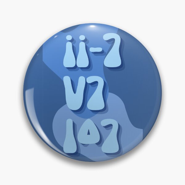 Item preview, 2-5-1 Chord Progression (ii-V-I) Groovy designed and sold by bebop-stop.