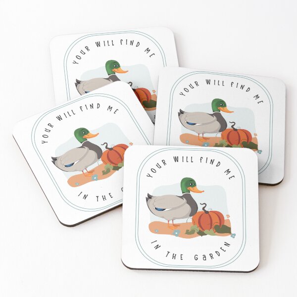 Item preview, You Will Find Me In The Garden Duck Design designed and sold by designsmostfowl.