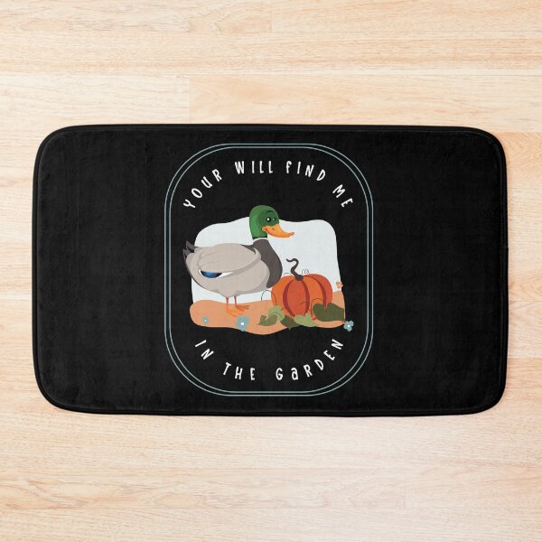 Item preview, You Will Find Me In The Garden Duck Dark Color Design designed and sold by designsmostfowl.