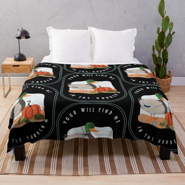 Item preview, You Will Find Me In The Garden Duck Dark Color Design designed and sold by designsmostfowl.