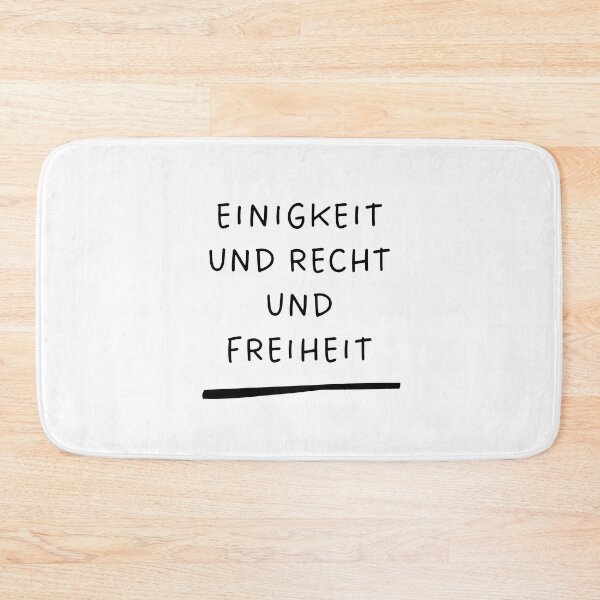 Item preview, "Einigkeit und Recht und Freiheit" Minimalist Design designed and sold by RM-Journey.