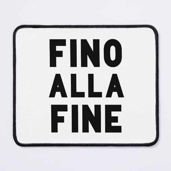 Item preview, Fino Alla Fine Black 2 designed and sold by VRedBaller.