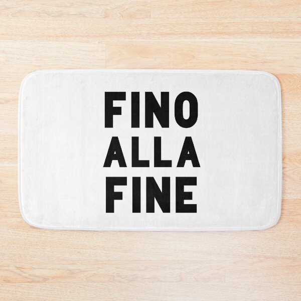 Item preview, Fino Alla Fine Black 2 designed and sold by VRedBaller.