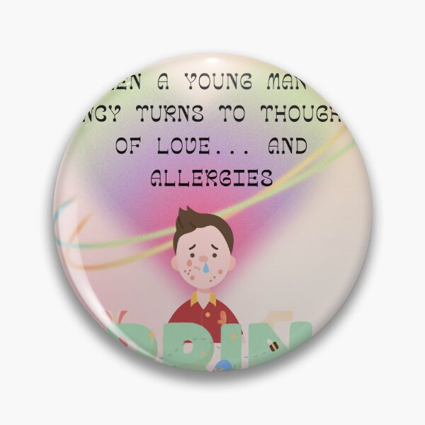 Item preview, Spring - When a young man's fancy turns to thoughts of love... and allergies designed and sold by aywchen.