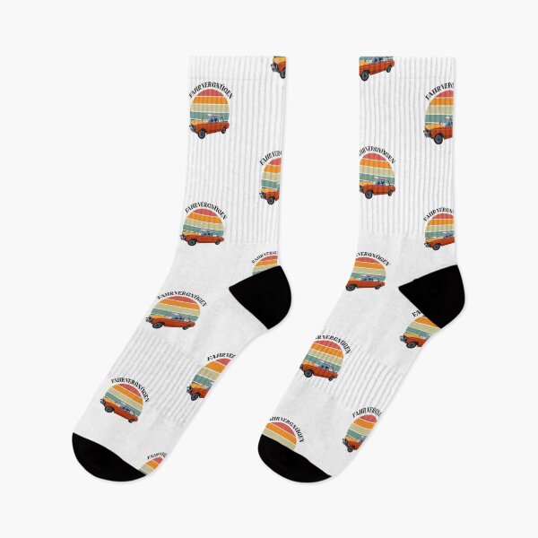 Item preview, "Fahrvergnügen" Playful and Retro Design designed and sold by RM-Journey.