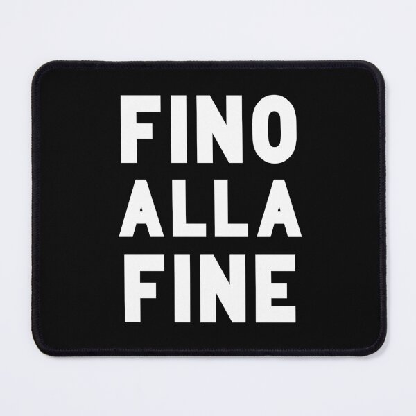 Item preview, Fino Alla Fine White designed and sold by VRedBaller.