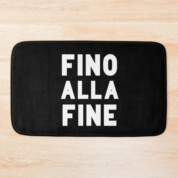Item preview, Fino Alla Fine White designed and sold by VRedBaller.