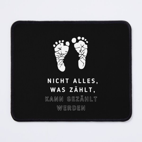 Aperçu de l'œuvre "Nicht alles, was zählt, kann gezählt werden" Einstein Quote Design créée et vendue par RM-Journey.