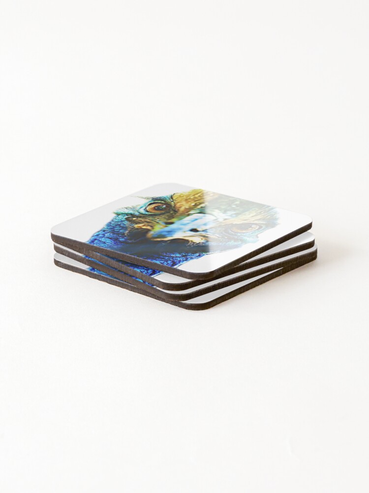 Thumbnail 4 of 5, Coasters (Set of 4), CassO designed and sold by SeeThinkCreate.