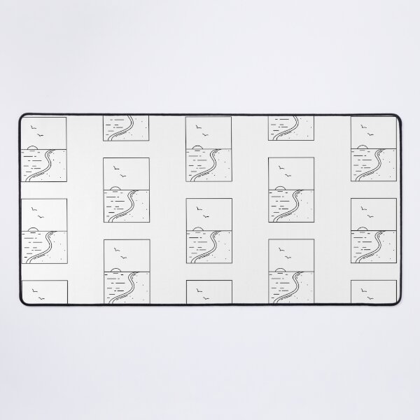 Item preview, Beach Sunset Line Art designed and sold by SundownDesigns.