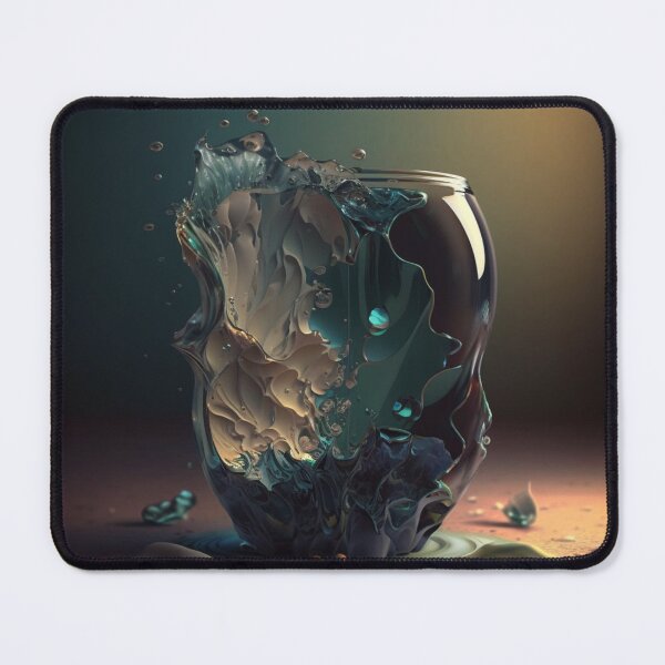 Item preview, "Colorful Abstractions: Exploring the Melting and Disintegration of Glass as it Passes Through Time designed and sold by DaniFantasy.