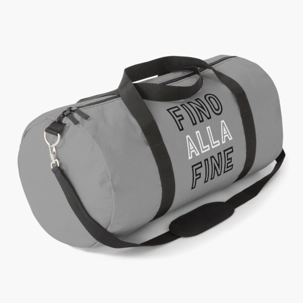 Item preview, Fino Alla Fine Black White designed and sold by VRedBaller.