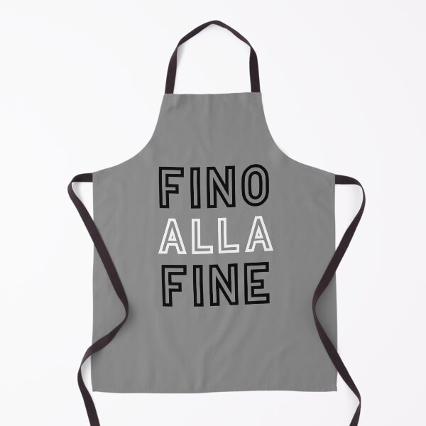 Item preview, Fino Alla Fine Black White designed and sold by VRedBaller.