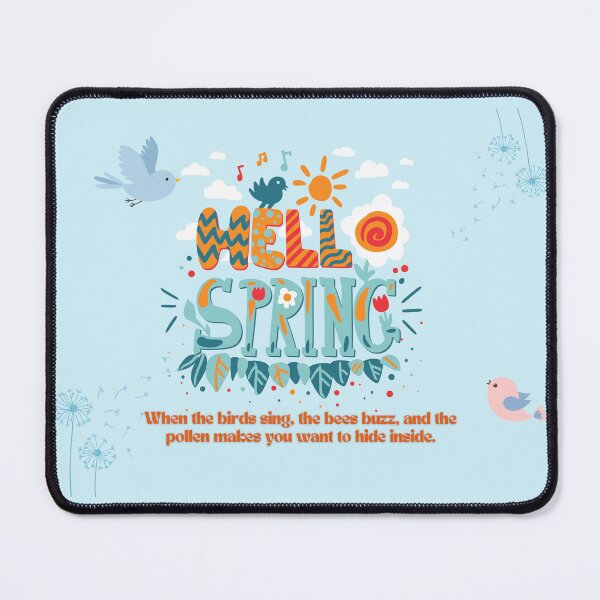 Item preview, Spring - When the birds sing, the bees buzz, and the pollen makes you want to hide inside designed and sold by aywchen.