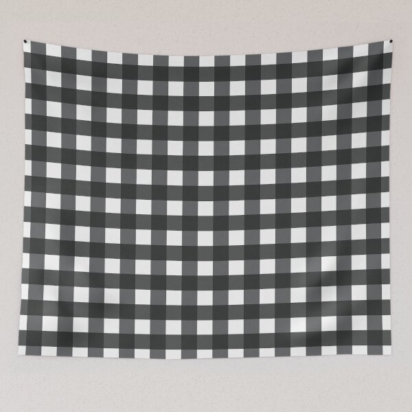 Item preview, Gingham - Black designed and sold by lisajaynemurray.