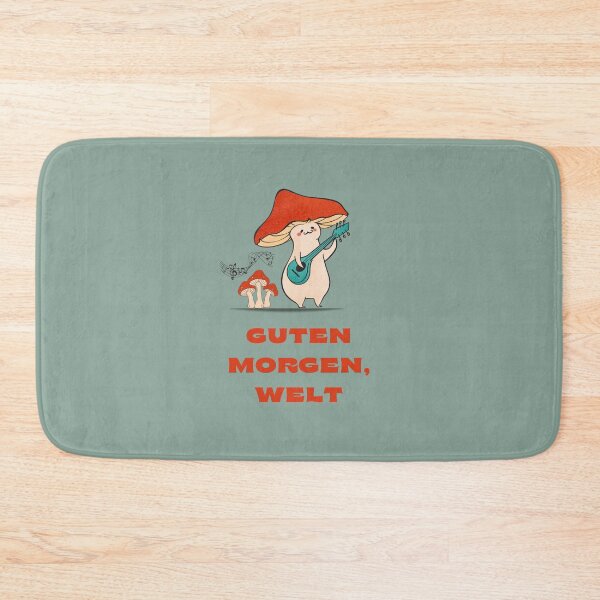 Item preview, "Guten Morgen, Welt" Typography Design designed and sold by RM-Journey.