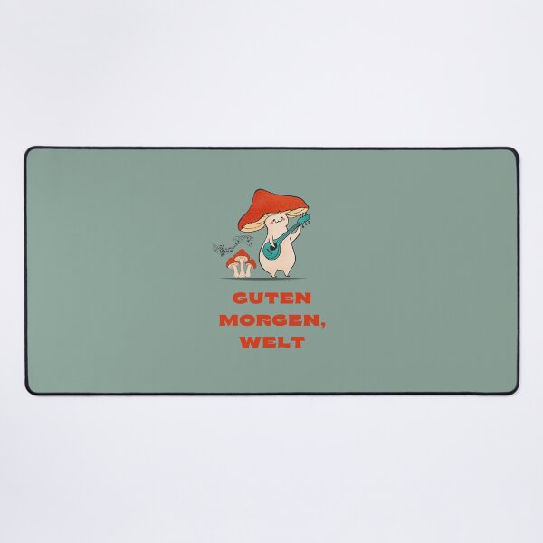Item preview, "Guten Morgen, Welt" Typography Design designed and sold by RM-Journey.