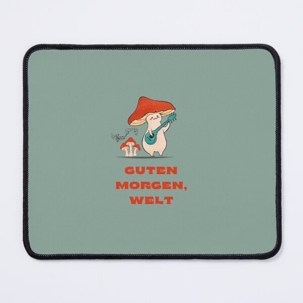 Item preview, "Guten Morgen, Welt" Typography Design designed and sold by RM-Journey.