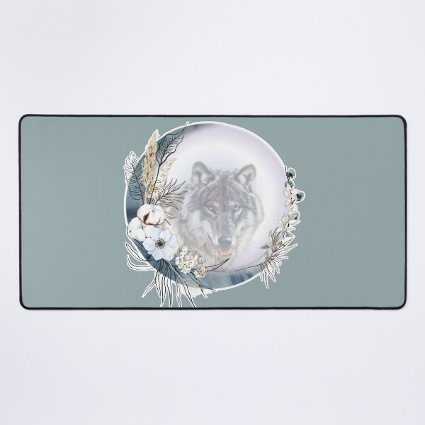 Item preview, Wolf in Moon Boho designed and sold by FireGirlinOz.