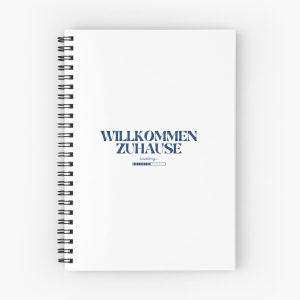 Item preview, "Willkommen Zuhause" Typography Design designed and sold by RM-Journey.
