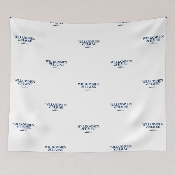 Item preview, "Willkommen Zuhause" Typography Design designed and sold by RM-Journey.