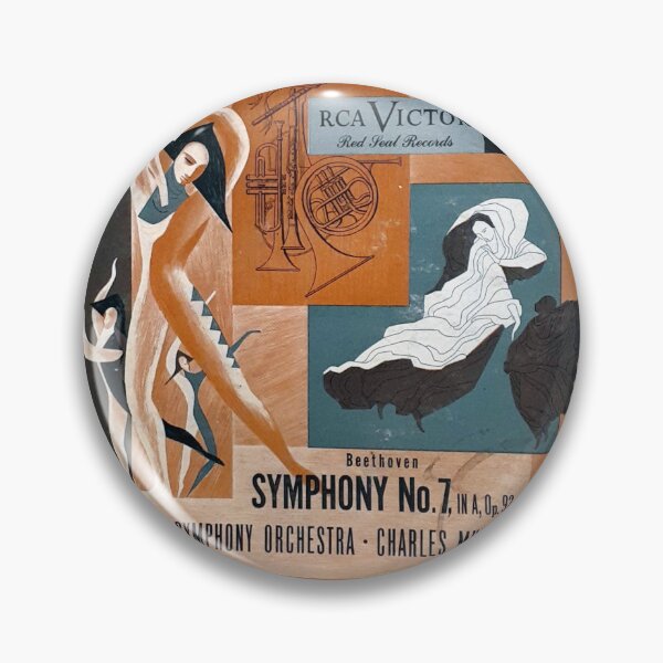 Item preview, Beethoven, Boston Symphony Orchestra, Charles Munch, Symphony No. 7,  Album,  1950, lp,  Record, Vinyl designed and sold by Vintaged.