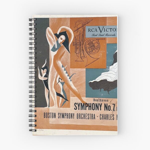Item preview, Beethoven, Boston Symphony Orchestra, Charles Munch, Symphony No. 7,  Album,  1950, lp,  Record, Vinyl designed and sold by Vintaged.