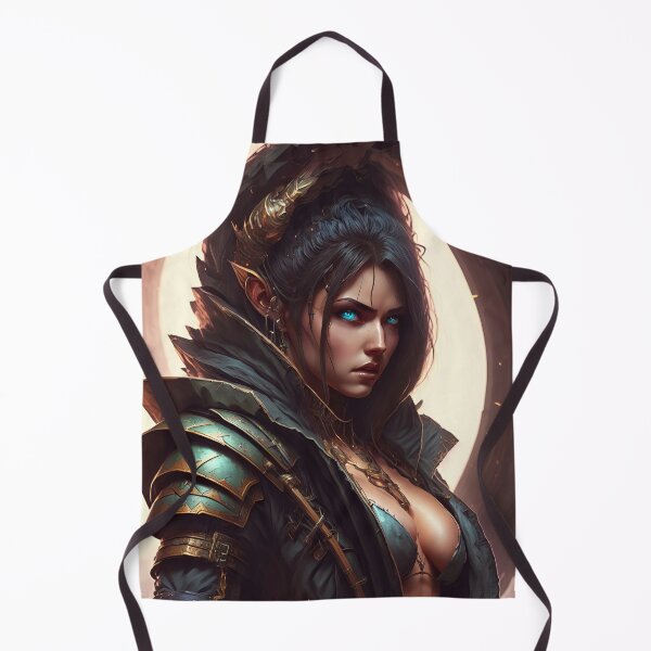 Item preview, Blue Eyed Elven Warrior designed and sold by Poisoner Art.