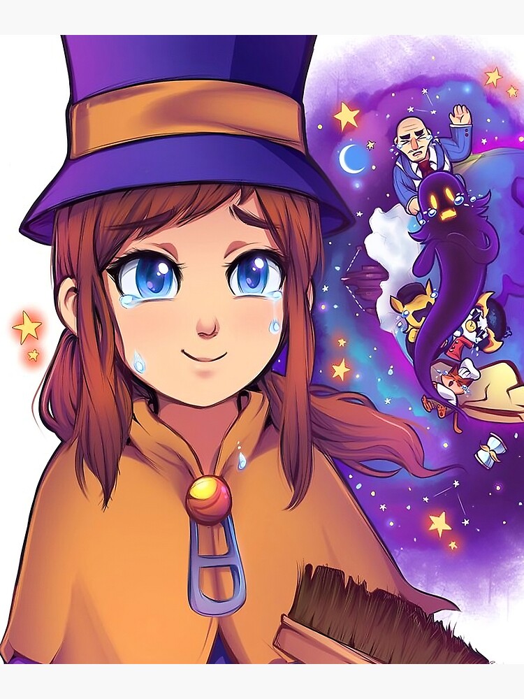 a hat in time Poster for Sale by mallaksobek