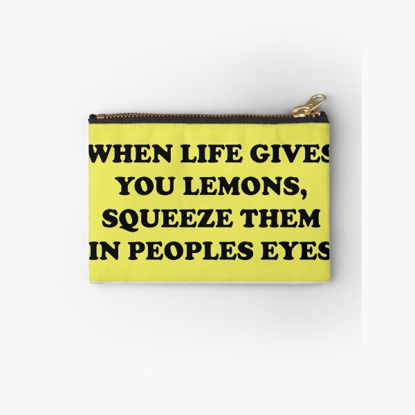 Item preview, When Life Gives You Lemon Funny Cool Motivational designed and sold by sillyquestions.
