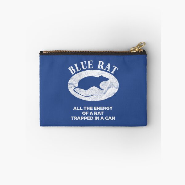 Item preview, Blue Rat All The Energy Of A Rat Trapped In A Can - Destressed Design designed and sold by risible.